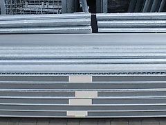 Fassadengerüst mit 3m Stahlboden 504 qm | 48x10,5 Scaffolding