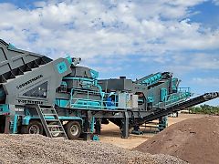Constmach 200-250 tph Mobile Impact Crushing Plant