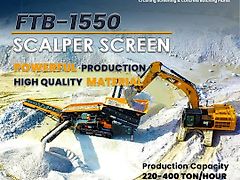 Fabo FTB 1550 Scalping Screener Apron/Belt Feeder | Ready in Stock