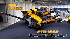 Fabo FTB 1550 Scalping Screen With Apron Feeder Fabo FTB 1550 Scalping Screen With Apron Feeder