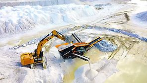 Fabo FTB 1550 Scalping Screen With Apron Feeder Fabo FTB 1550 Scalping Screen With Apron Feeder