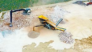 Fabo FTB 1550 Scalping Screen With Apron Feeder Fabo FTB 1550 Scalping Screen With Apron Feeder