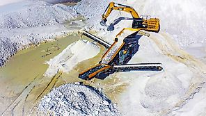 Fabo FTB 1550 Scalping Screen With Apron Feeder Fabo FTB 1550 Scalping Screen With Apron Feeder